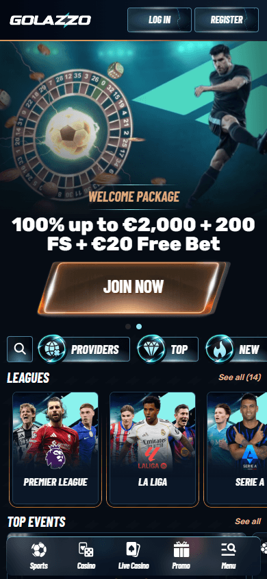 golazzo_casino_homepage_mobile