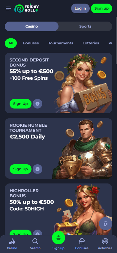 de încredere Fridayroll Casino cazino cripto imagine