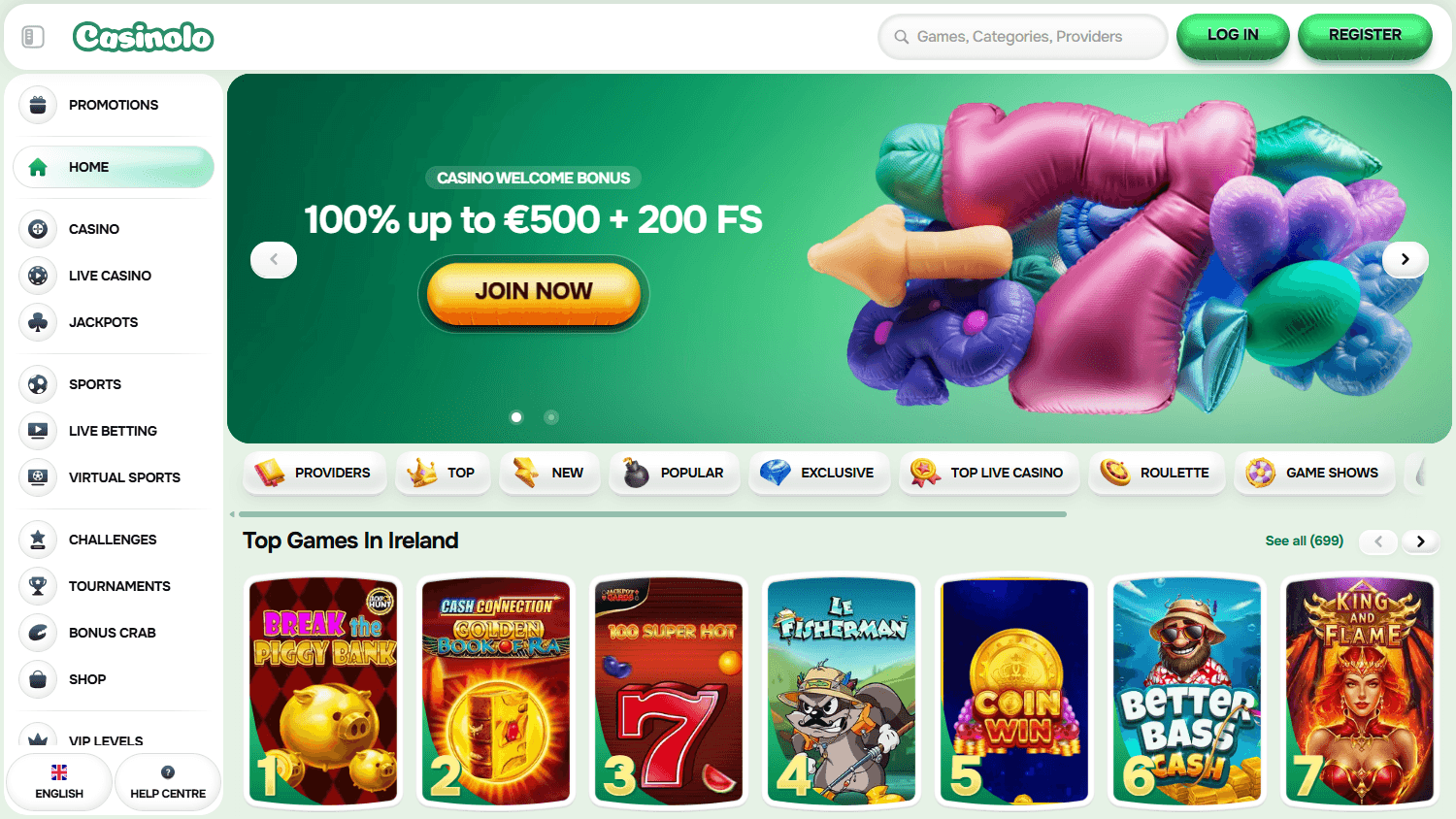 casinolo_casino_homepage_desktop