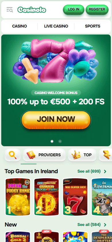 casinolo_casino_homepage_mobile