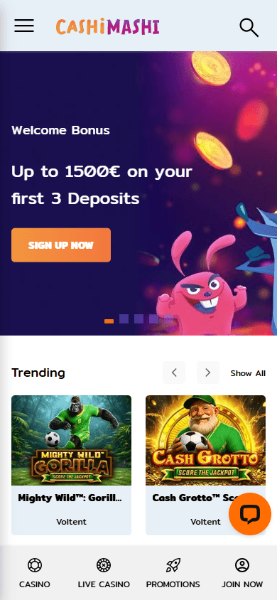 cashimashi_casino_homepage_mobile