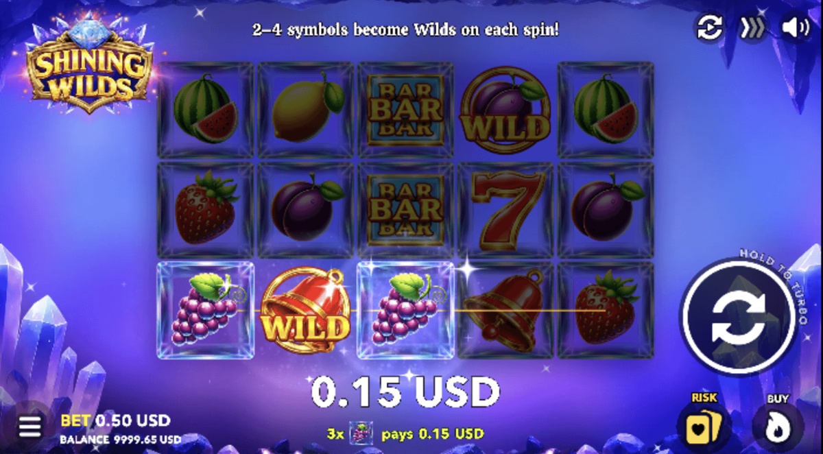Shining Wilds offers a unique twist on traditional fruit-themed slots
