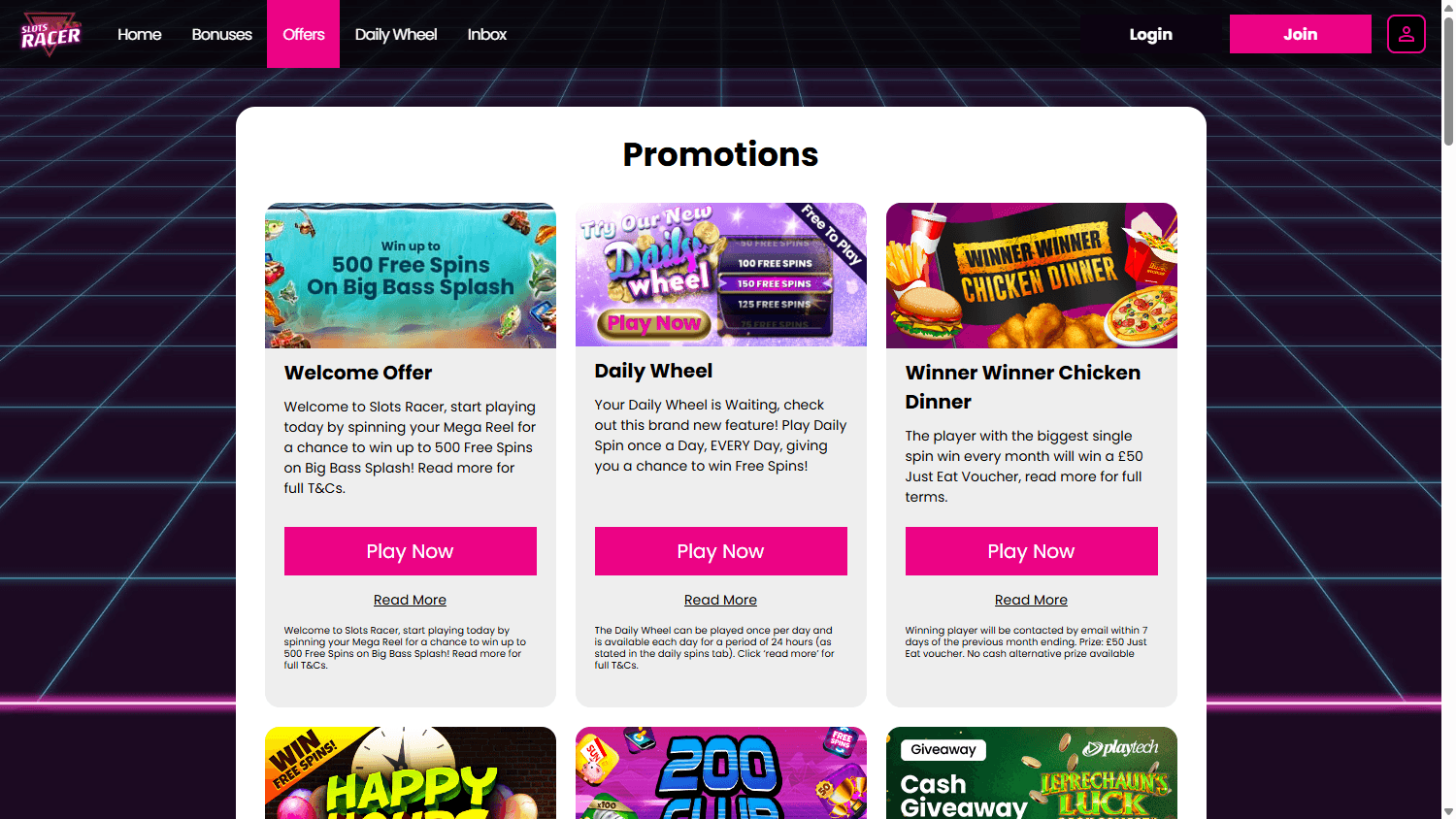 Slots_Racer_Casino_promotions_desktop