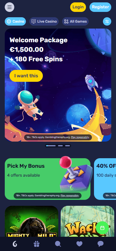galactic_wins_casino_homepage_mobile