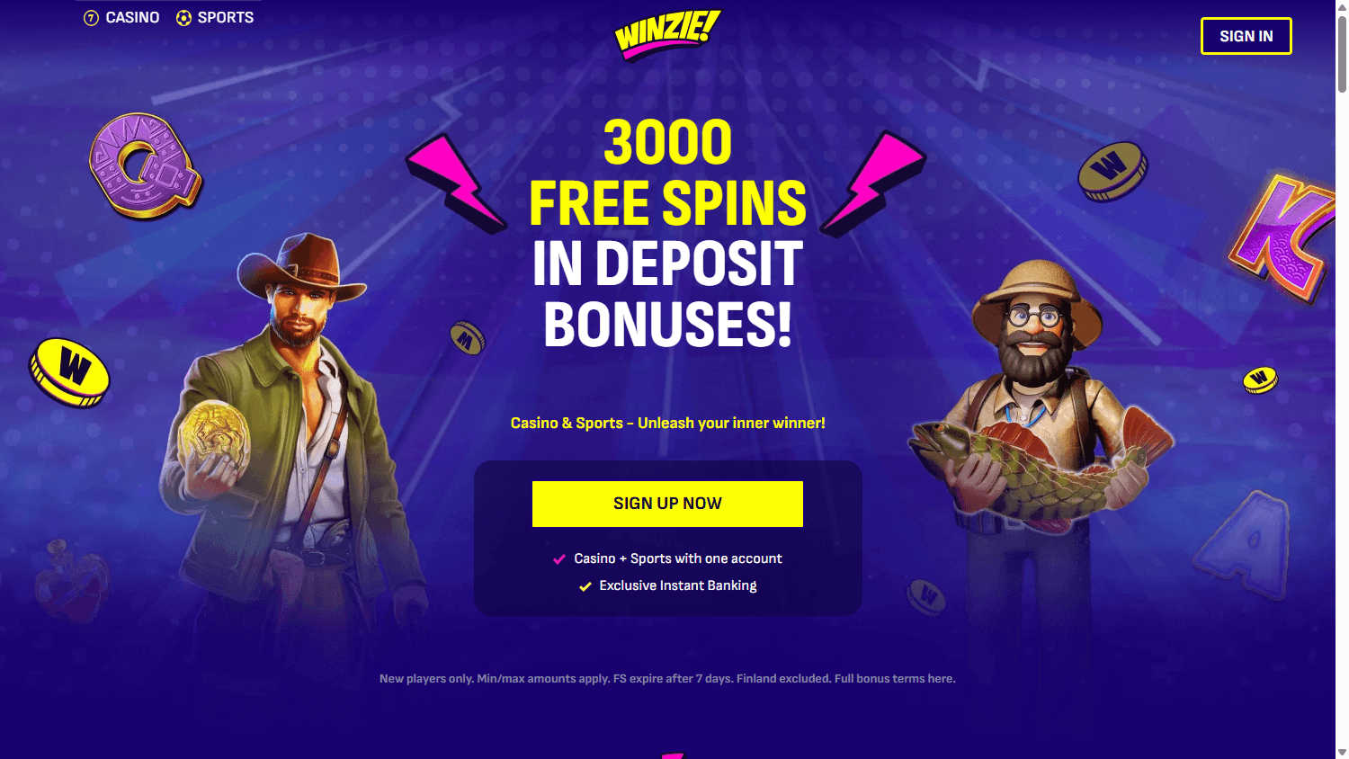 winzie_casino_homepage_desktop