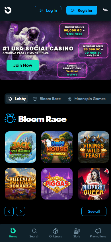 moonspin_casino_homepage_mobile