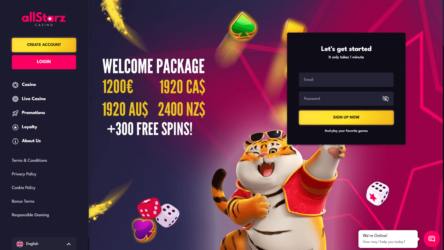 allstarz_casino_homepage_desktop