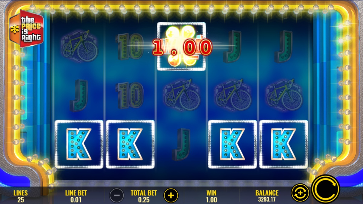 The Price Is Right slot win