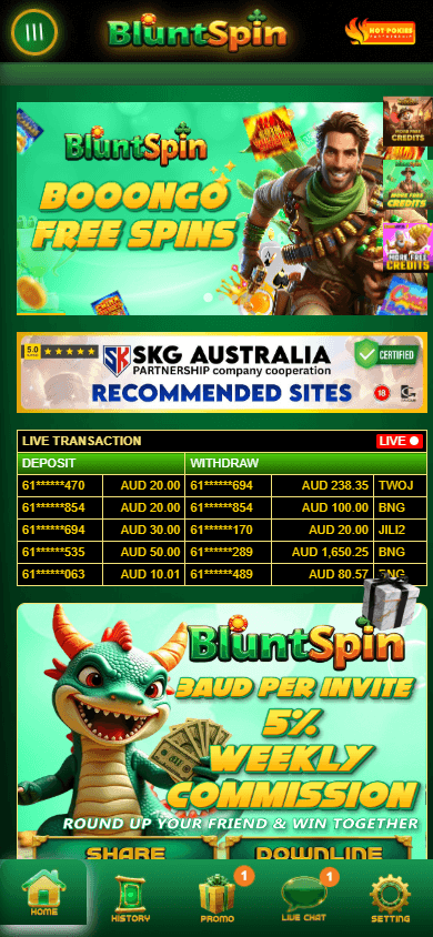 bluntspin_casino_homepage_mobile