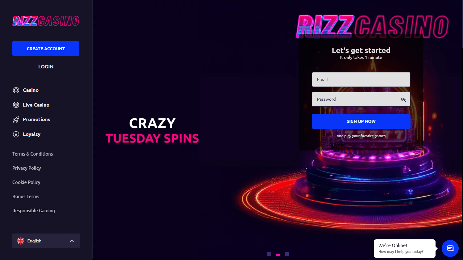 Rizz Casino Bonus aktivieren: So geht’s – Review