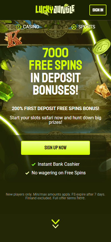 Lucky_Jungle_Casino_homepage_mobile