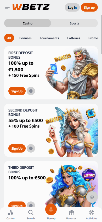 wbetz_casino_promotions_mobile