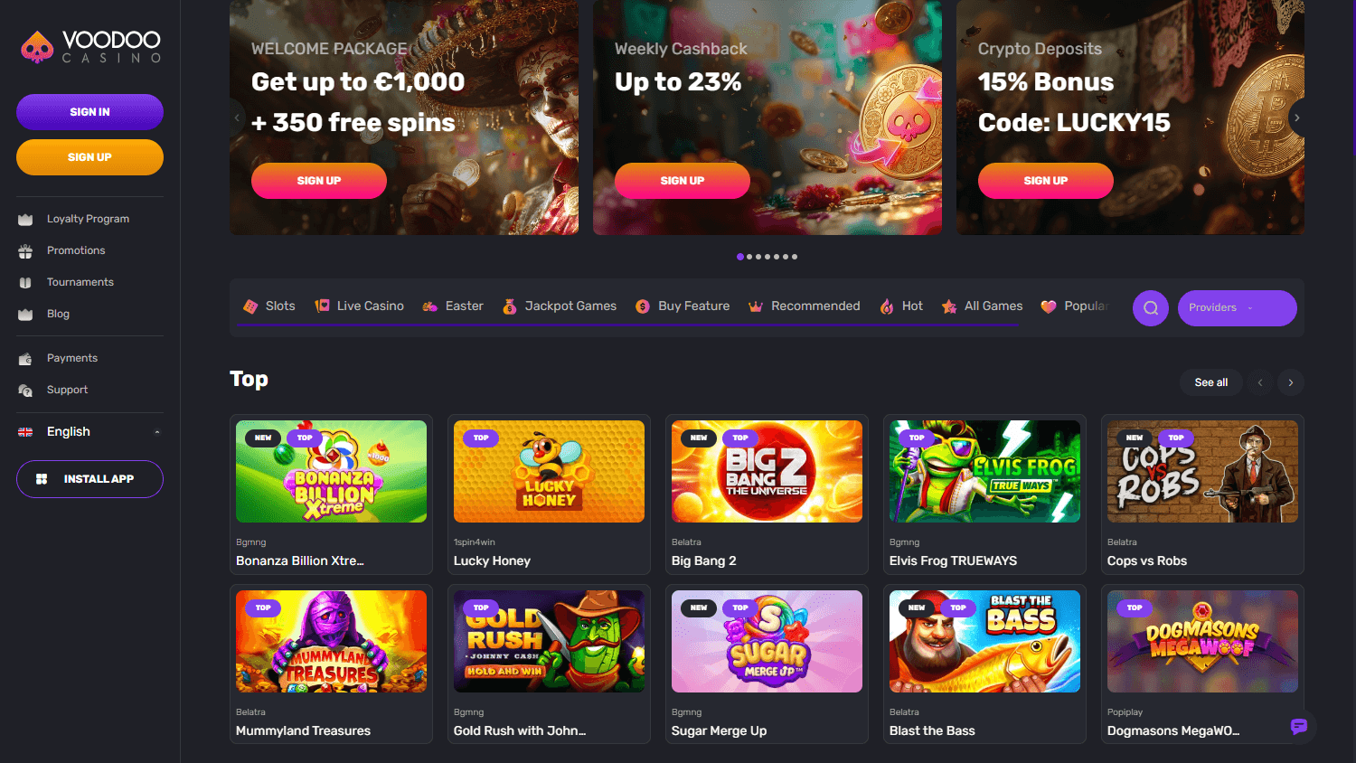 Voodoo_Casino_homepage_desktop