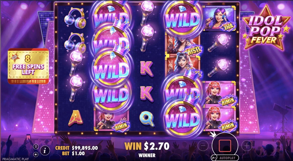 Get three Scatters to open the Free Spins round
