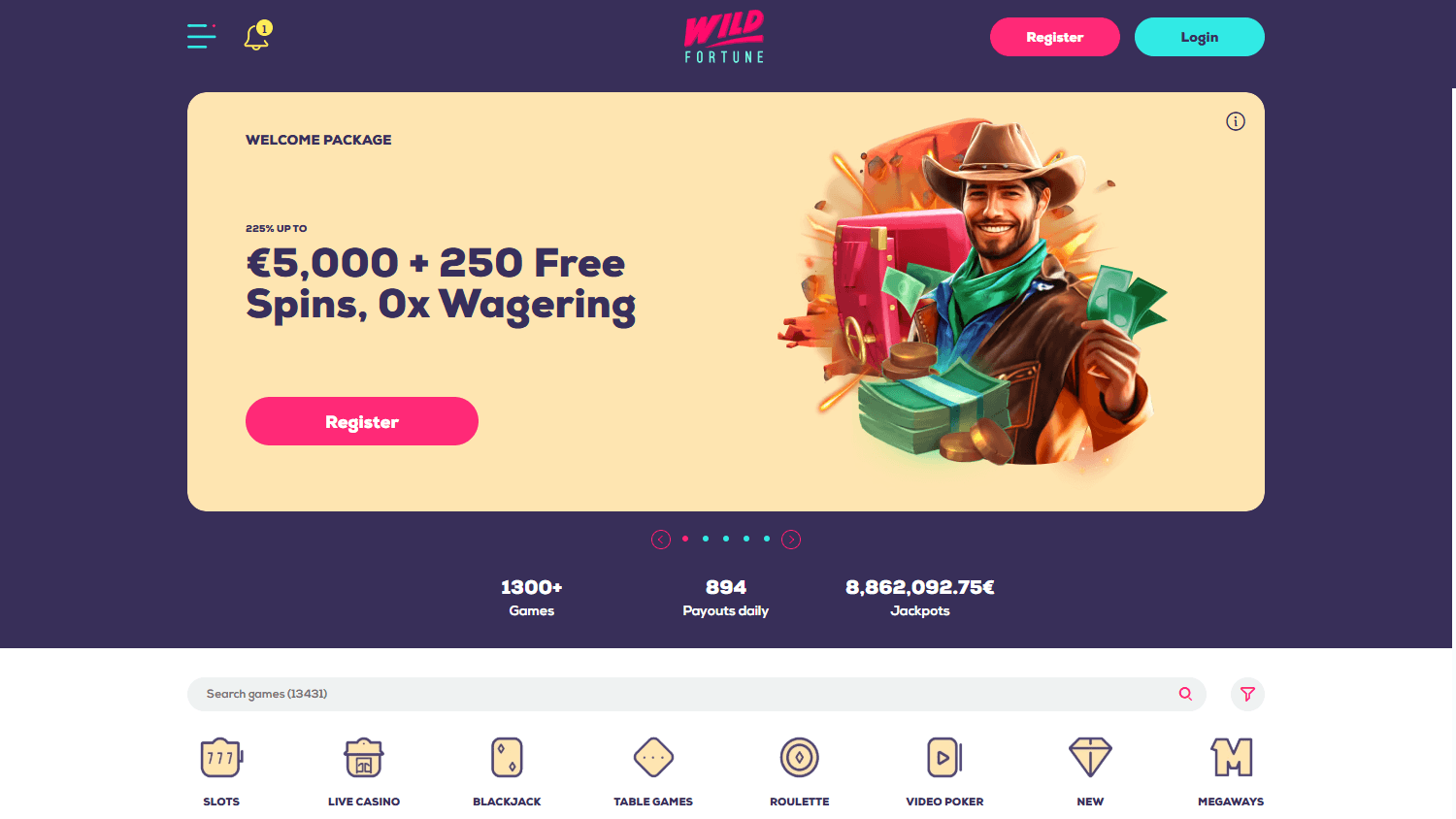 wildfortune.io_casino_homepage_desktop