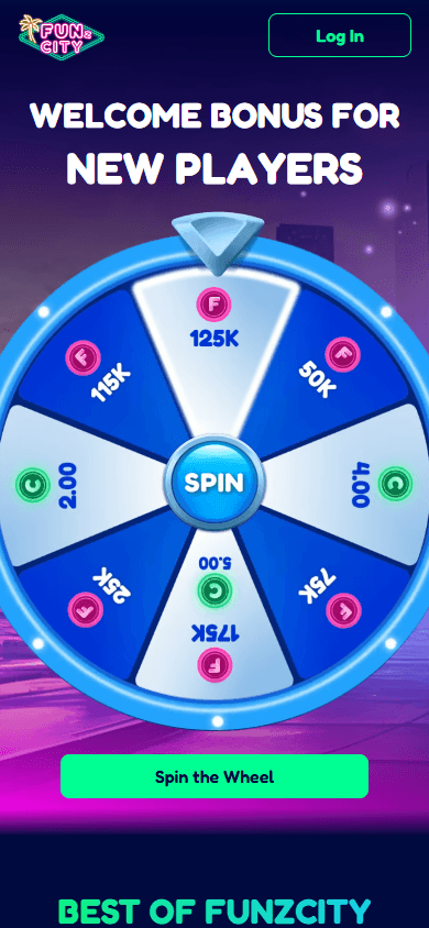 funzcity_casino_homepage_mobile