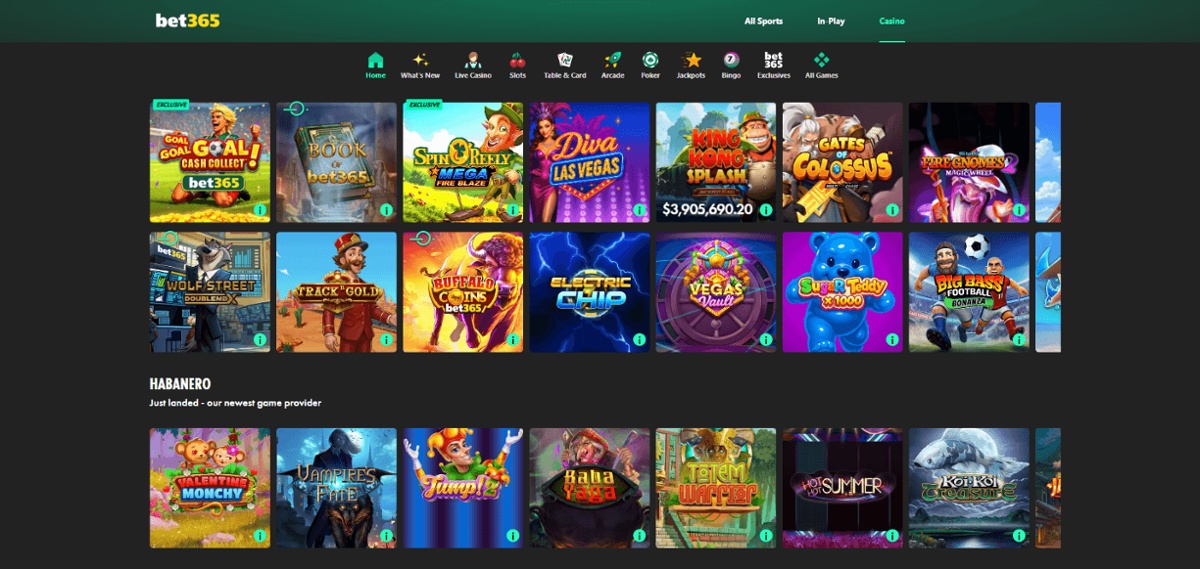 bet365 processes smooth CAD casino payouts in Canada