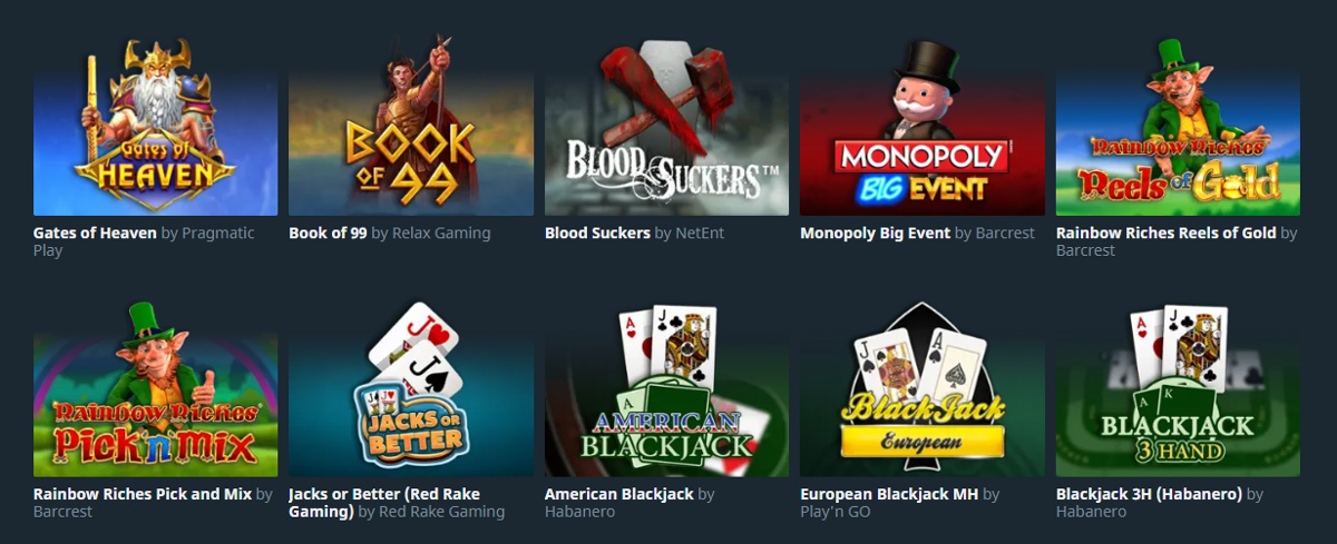 Look out for high RTP casino games at sites in Canada