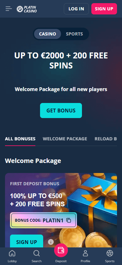 platincasino_promotions_mobile