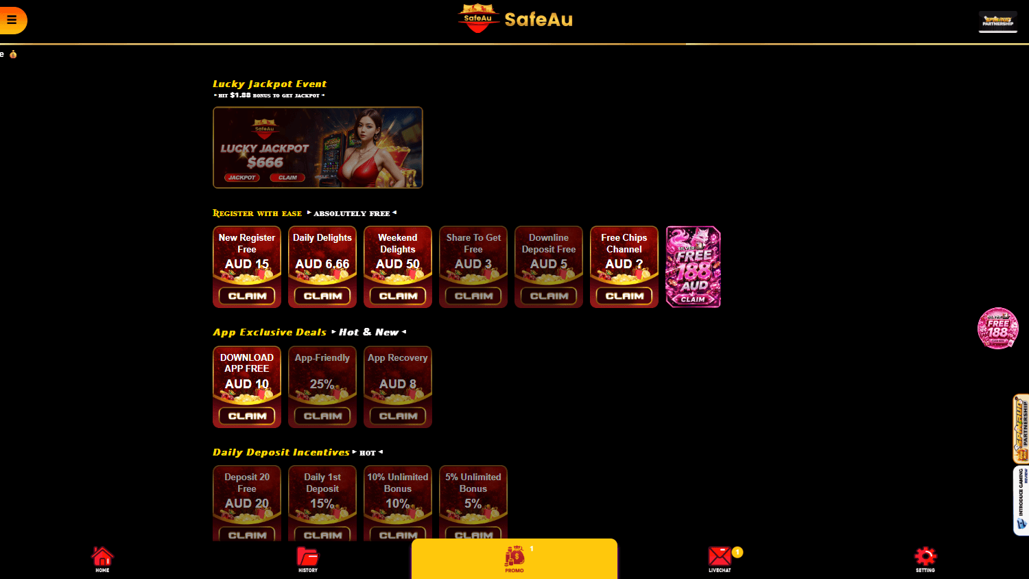 safeau_casino_promotions_desktop