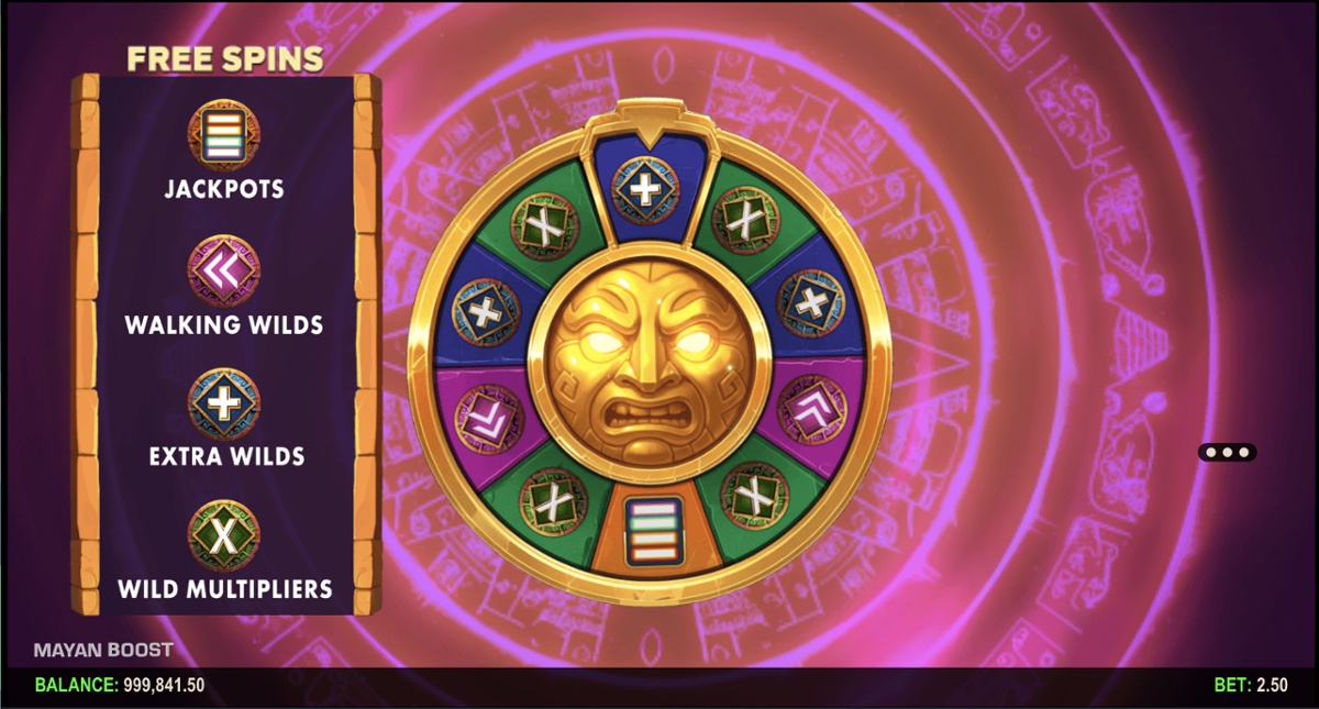 Spin the wheel to reveal your Free Spins round