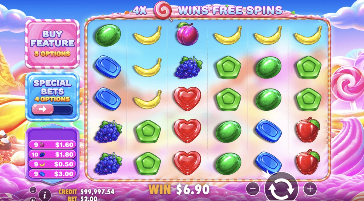 Sweet Bonanza 2500 offers the potential for juicy wins