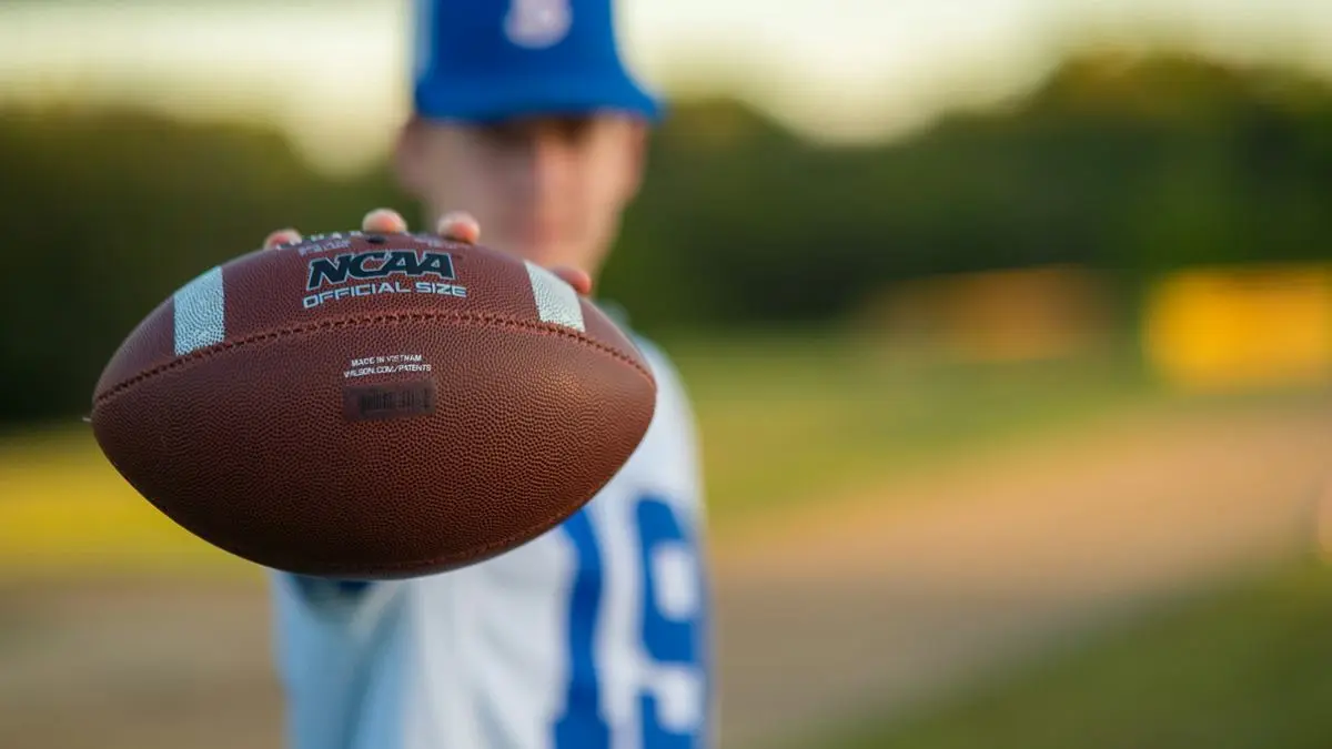 NCAA football ball