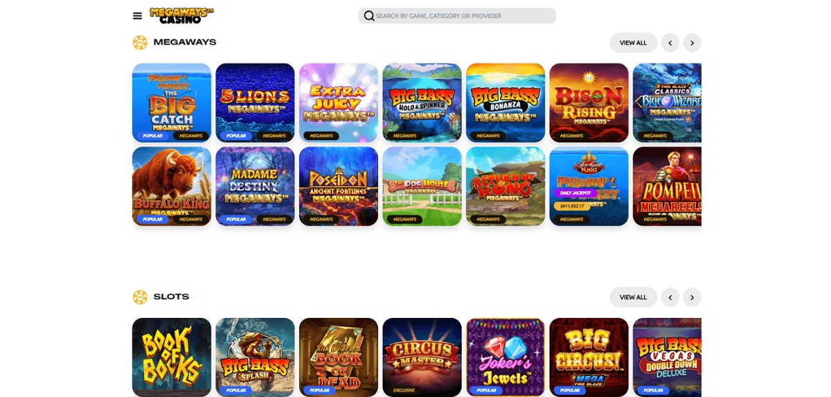 Megaways Casino is a new gambling site launched in Canada in May