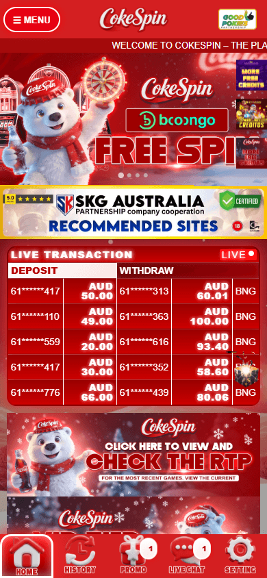 cokespin_casino_homepage_mobile