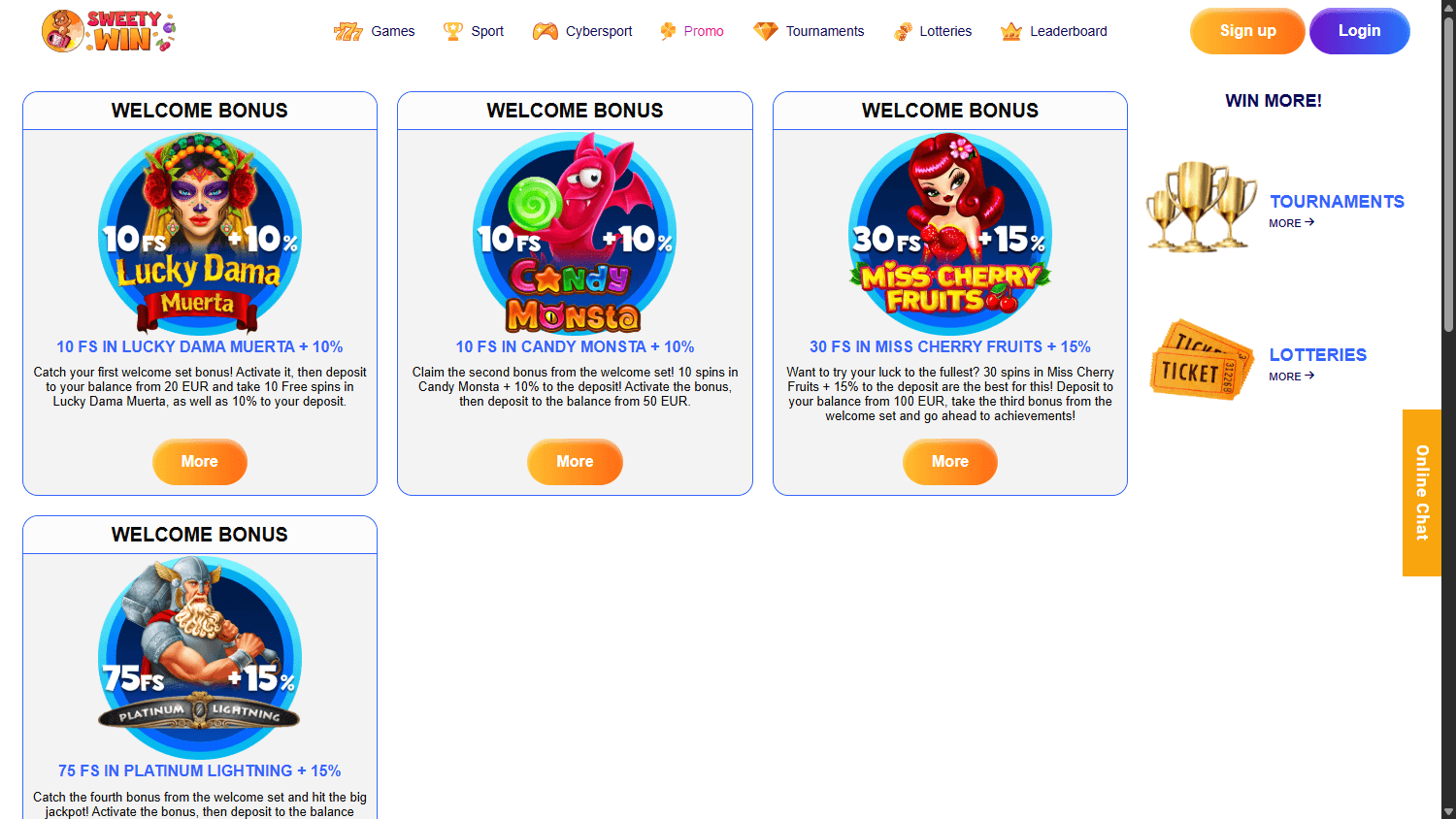 sweety_win_casino_promotions_desktop