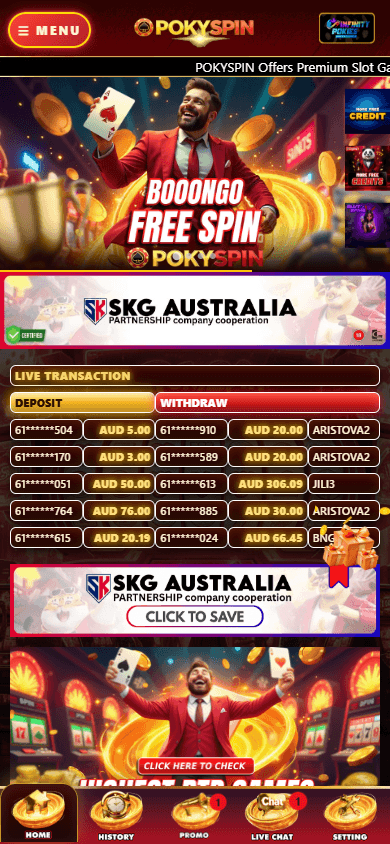 pokyspin_casino_homepage_mobile