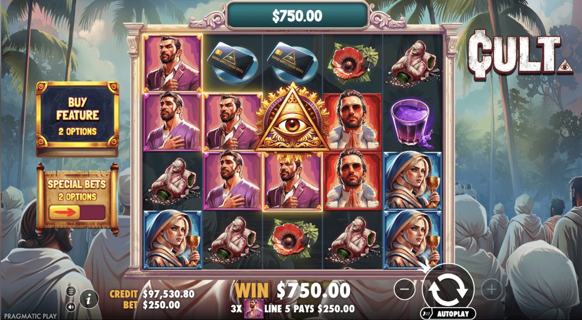 The cult leaders are the high-paying symbols