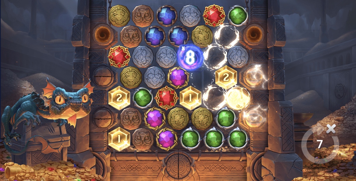 Multiplier Wilds appear from winning Clusters