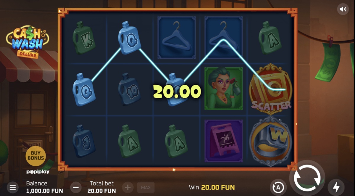 Wins pay on adjacent reels from left to right