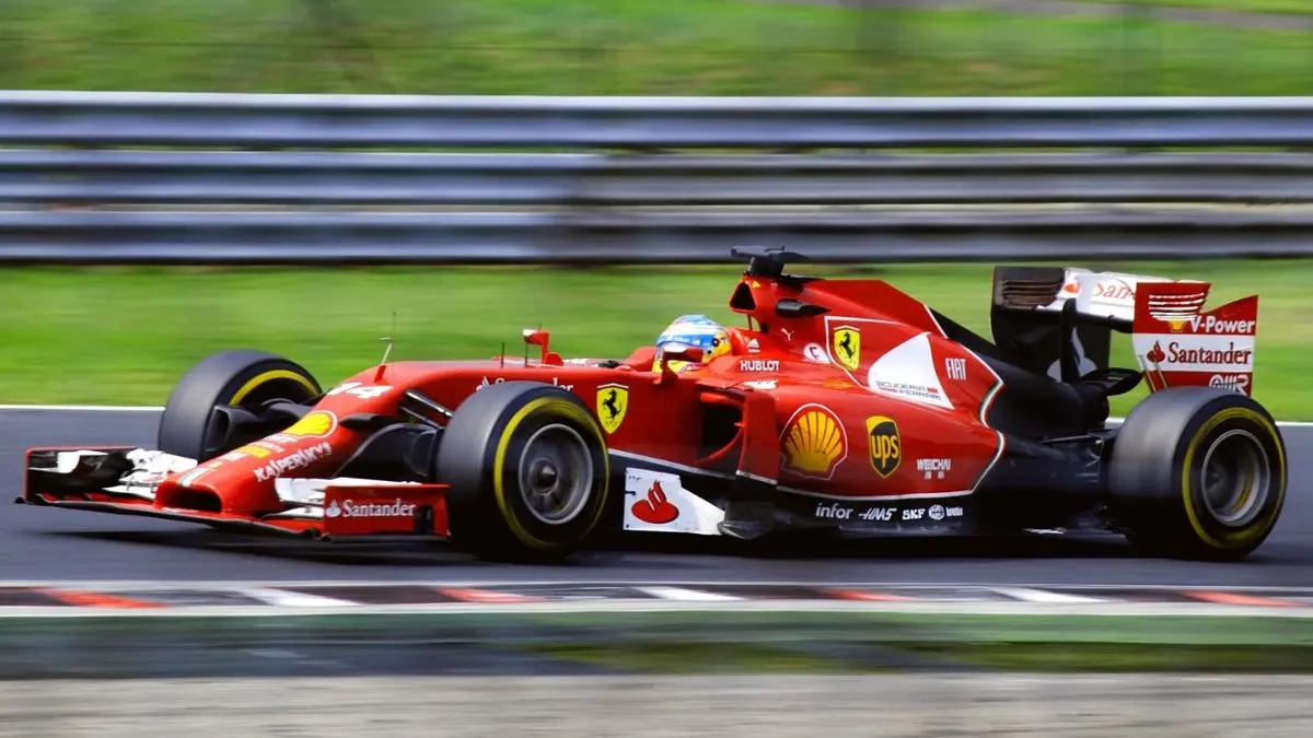 F1 car