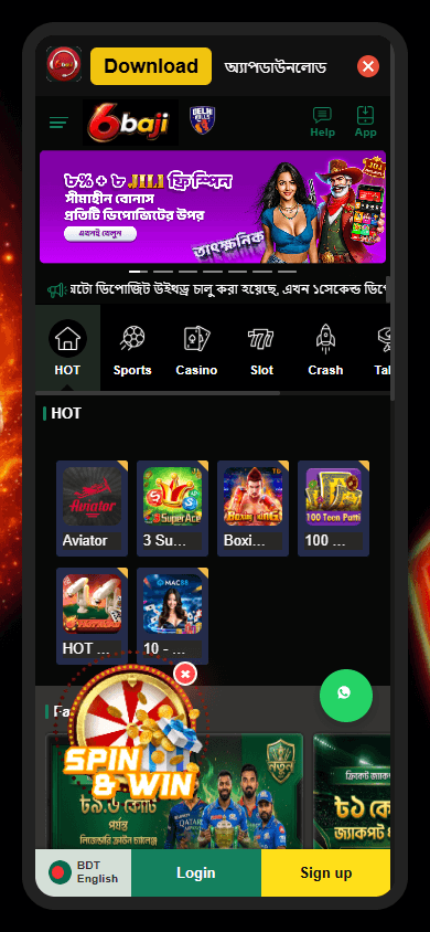 6baji_casino_homepage_mobile
