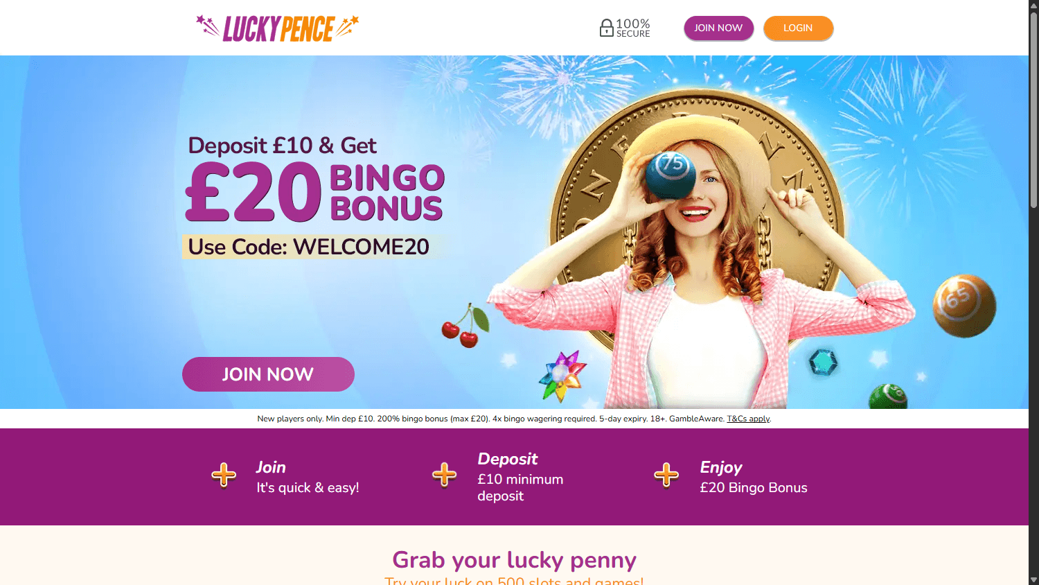 lucky_pence_casino_homepage_desktop