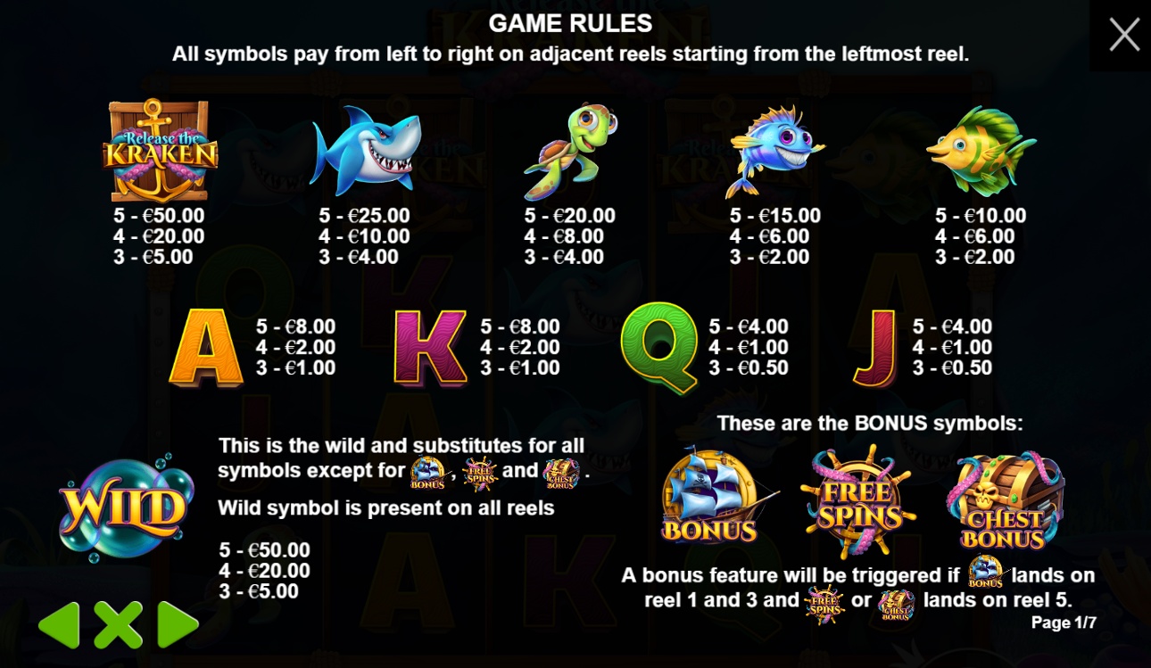 Release the Kraken Demo Play Free Slot Game