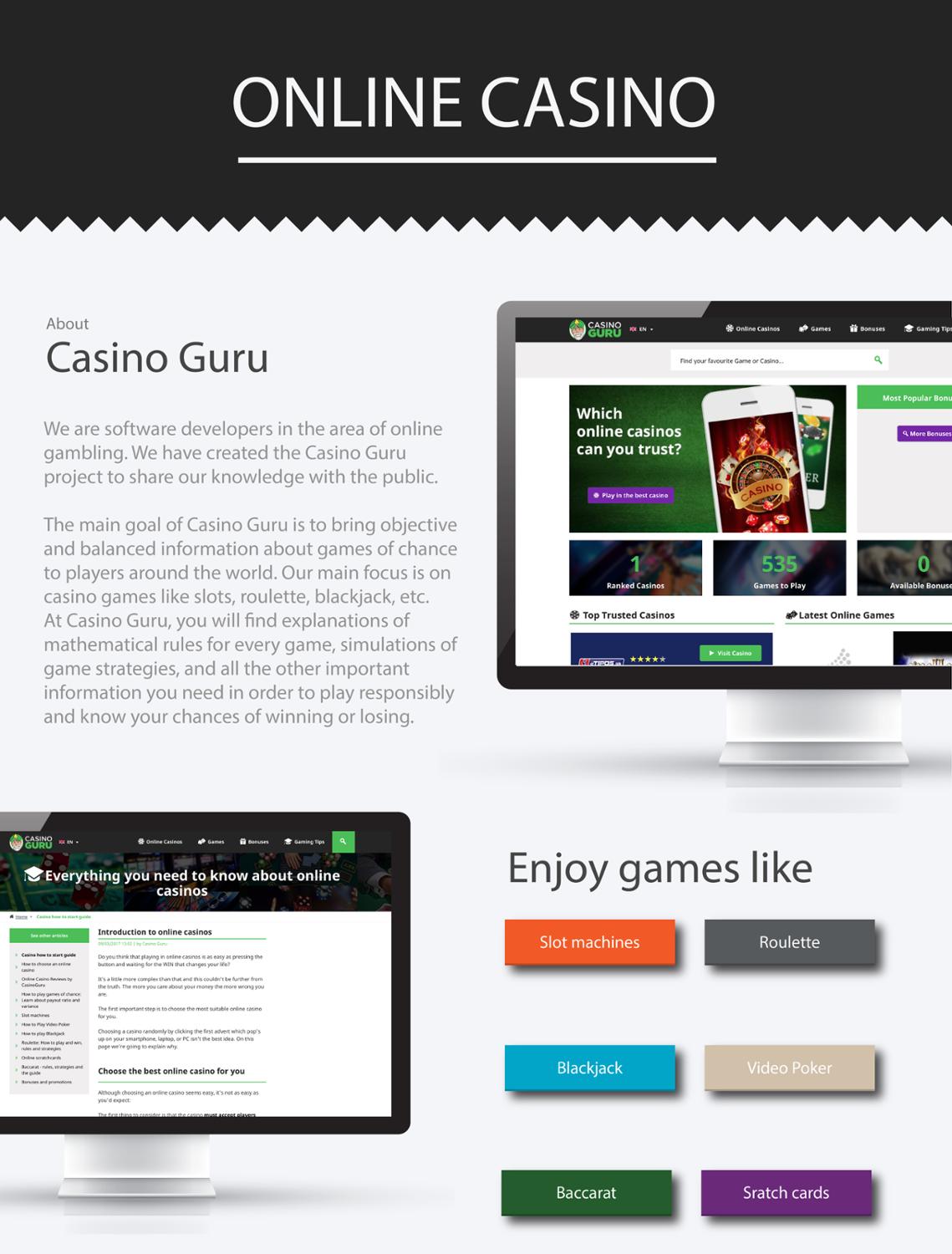 Casino Guru infographic