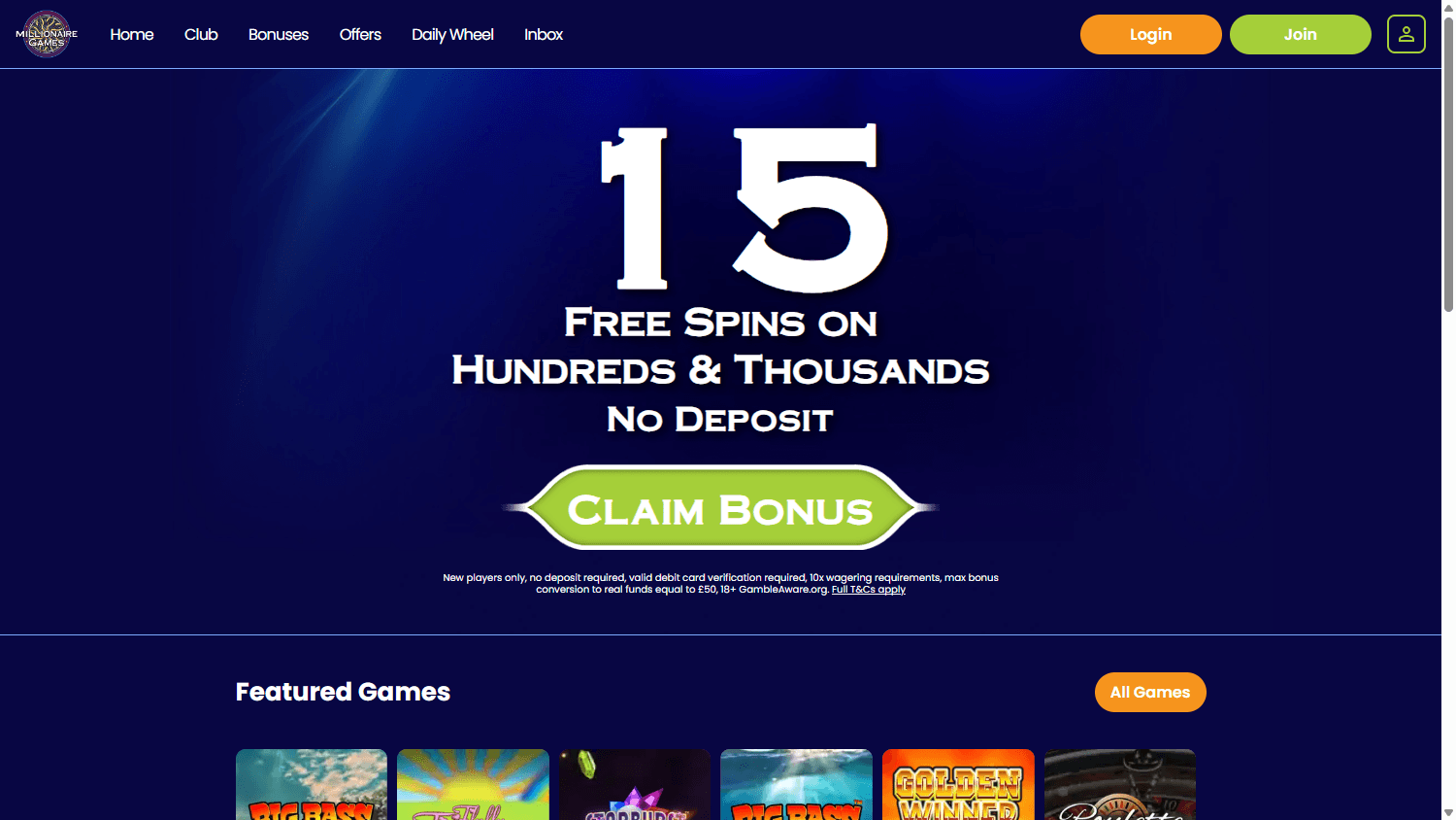 millionaire_games_casino_homepage_desktop