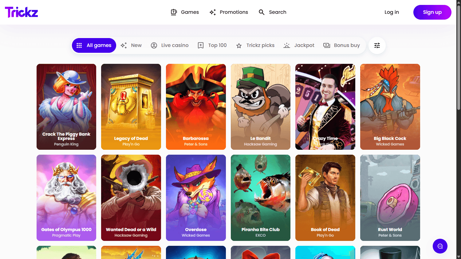 Trickz Casino für deutsche Spieler – Eine detaillierte Überprüfung