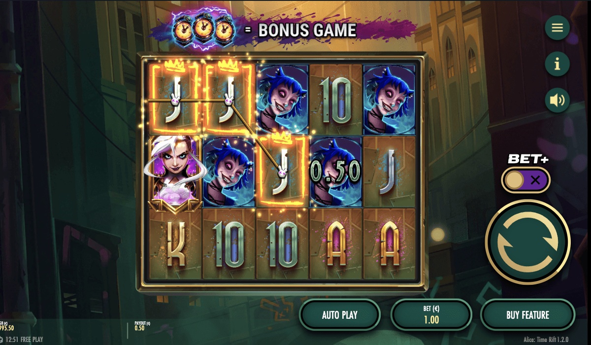 Alice is the star attraction in this game