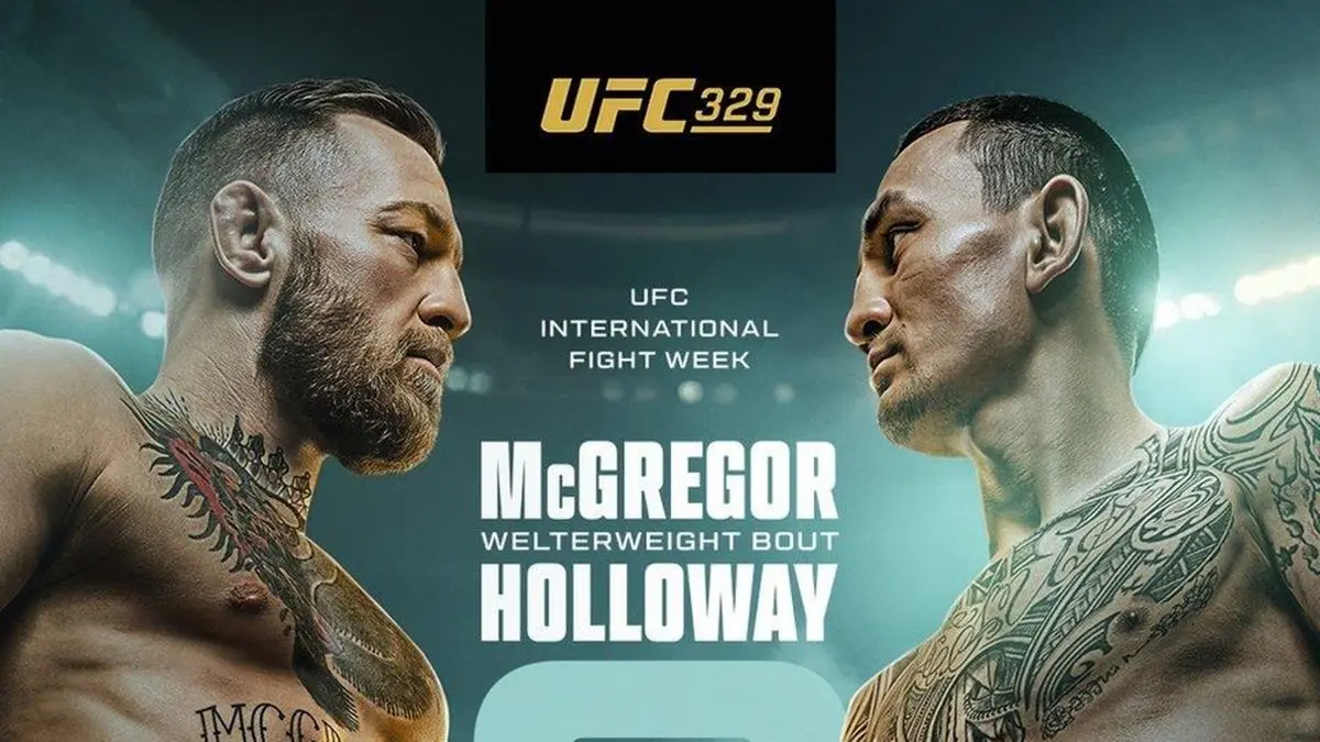 UFC 329 McGregor vs Holoway