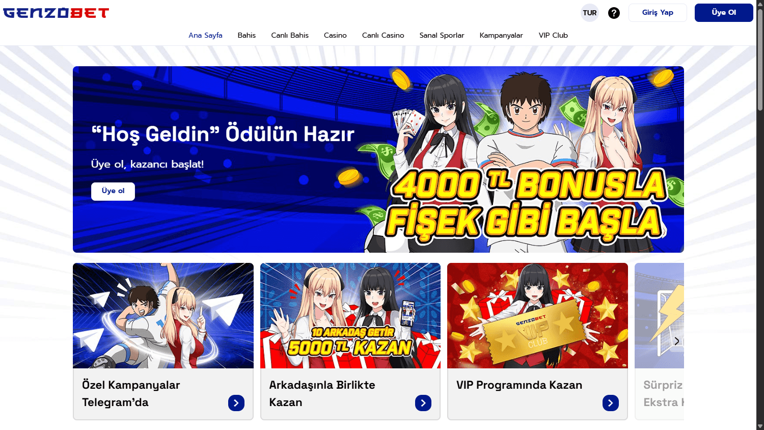 GenzoBet_Casino_homepage_desktop