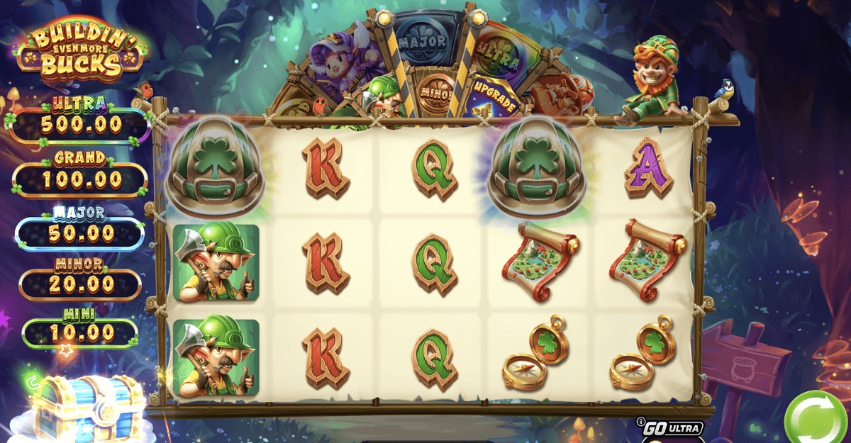 Buildin’ Even More Bucks takes place inside a magical forest