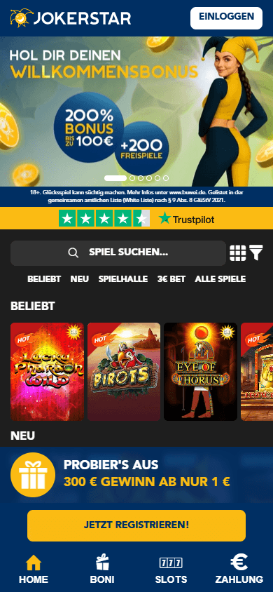 Jokerstar_Casino_homepage_mobile
