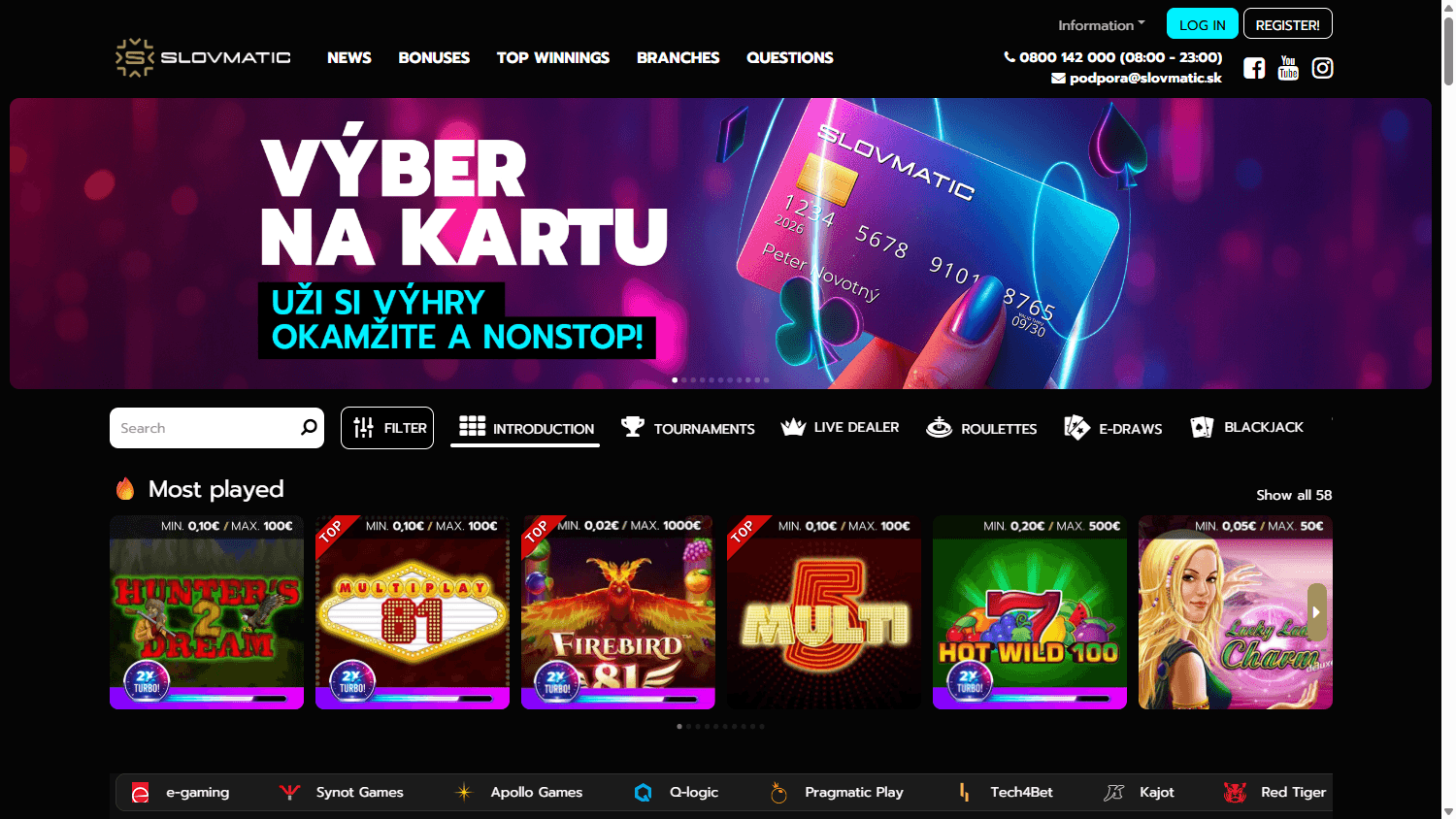 slovmatic_casino_homepage_desktop