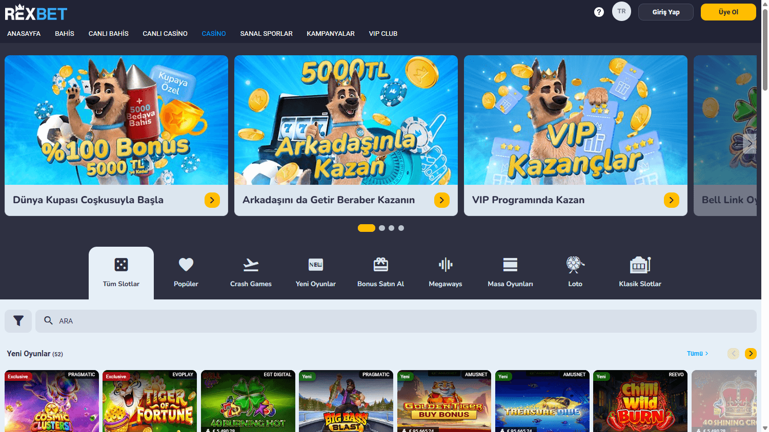 rexbet_casino_game_gallery_desktop