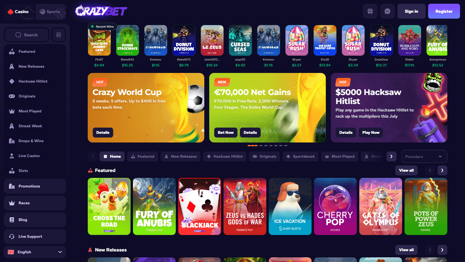 crazybet_casino_homepage_desktop