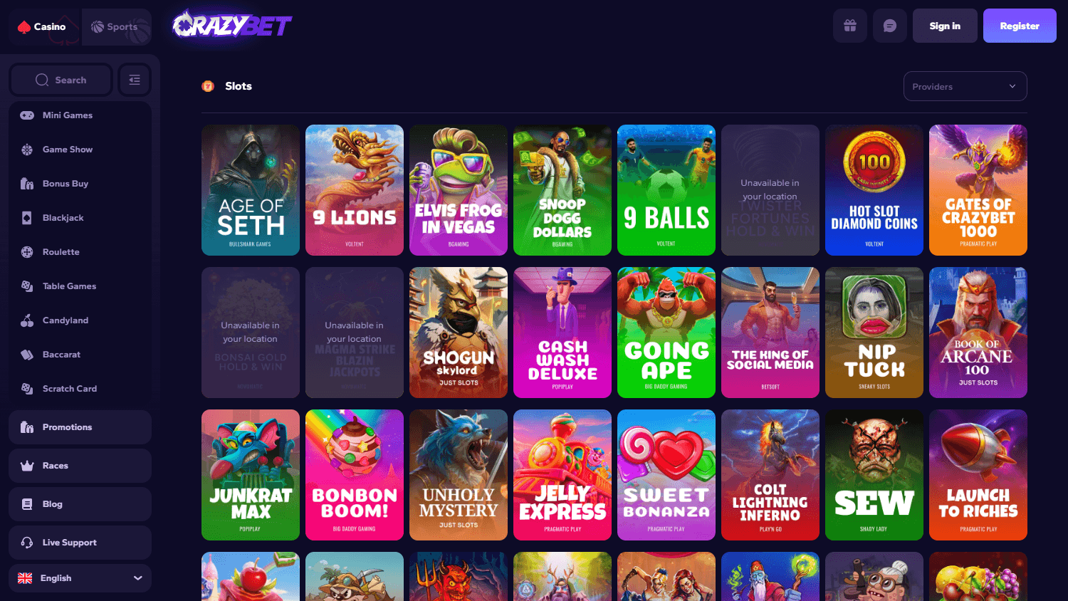 crazybet_casino_game_gallery_desktop